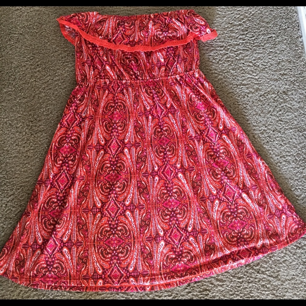 Off the shoulder dress